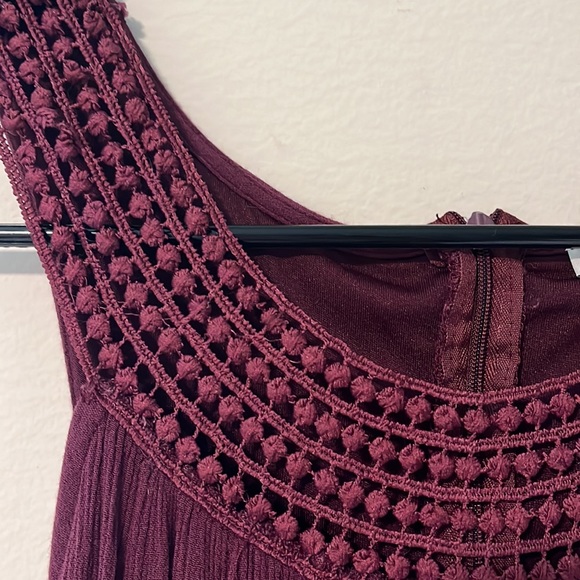 Maroon Charlotte Russe Romper - Picture 5 of 5